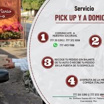 Servicio pick up y a domicilio