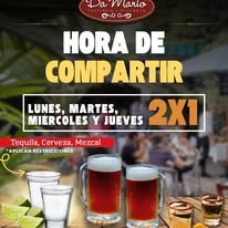Promoción 2x1 hora de compartir